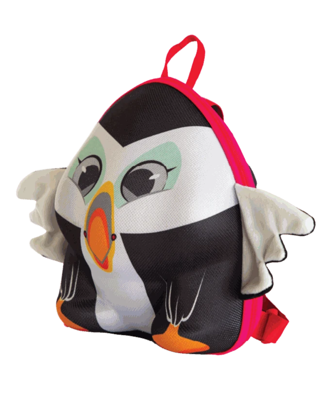 Waddle backpack with a penguin design