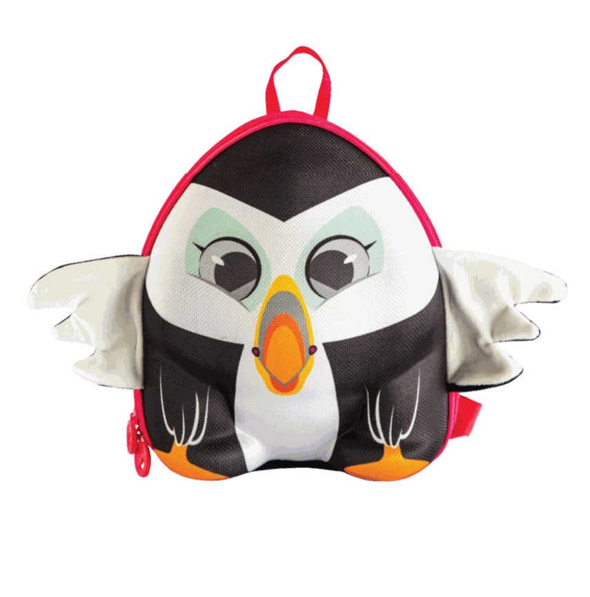 Waddle backpack with a penguin design